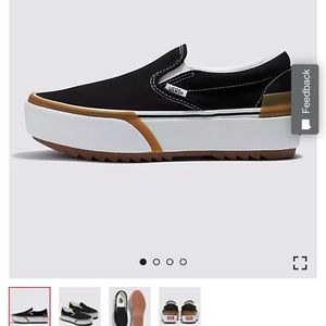 ISO stacked platform vans